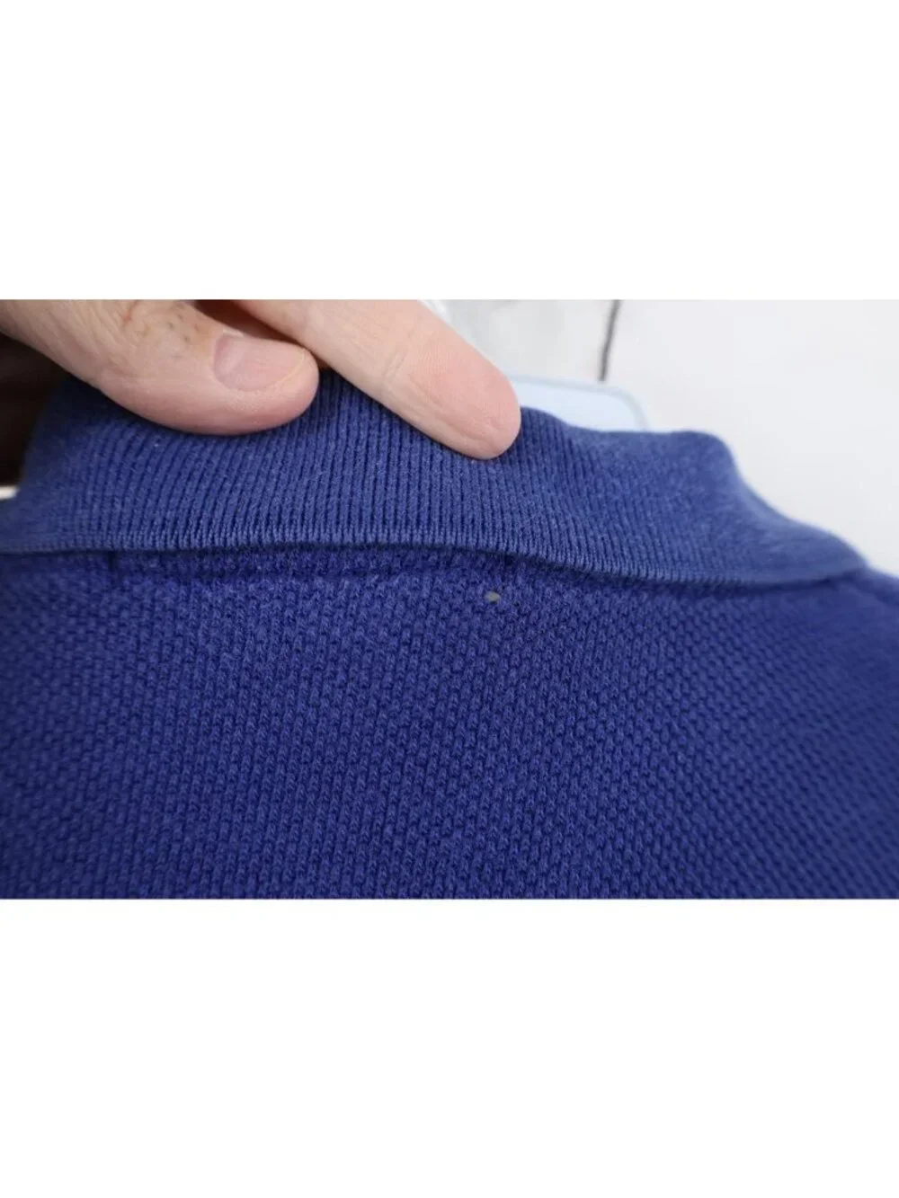 Vintage 90s Ralph Lauren Mens XL Color Block Thermal Knit Long Sleeve Rugby Polo